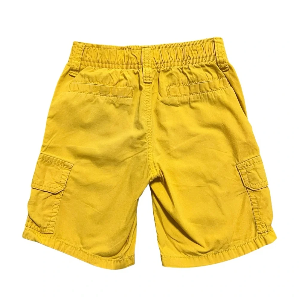 Gymboree 3T Yellow Pull-On Cargo Shorts